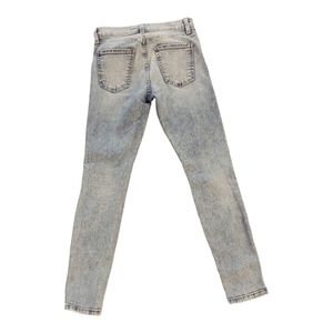 Current Elliott skinny jeans denim distressed size 24